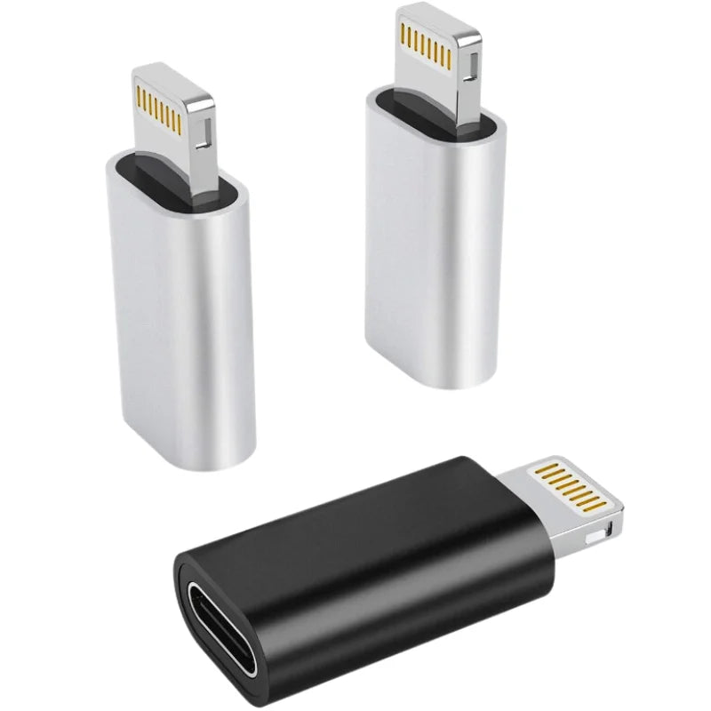 OTG  Adaptador  Tipo C compatível com Lightning