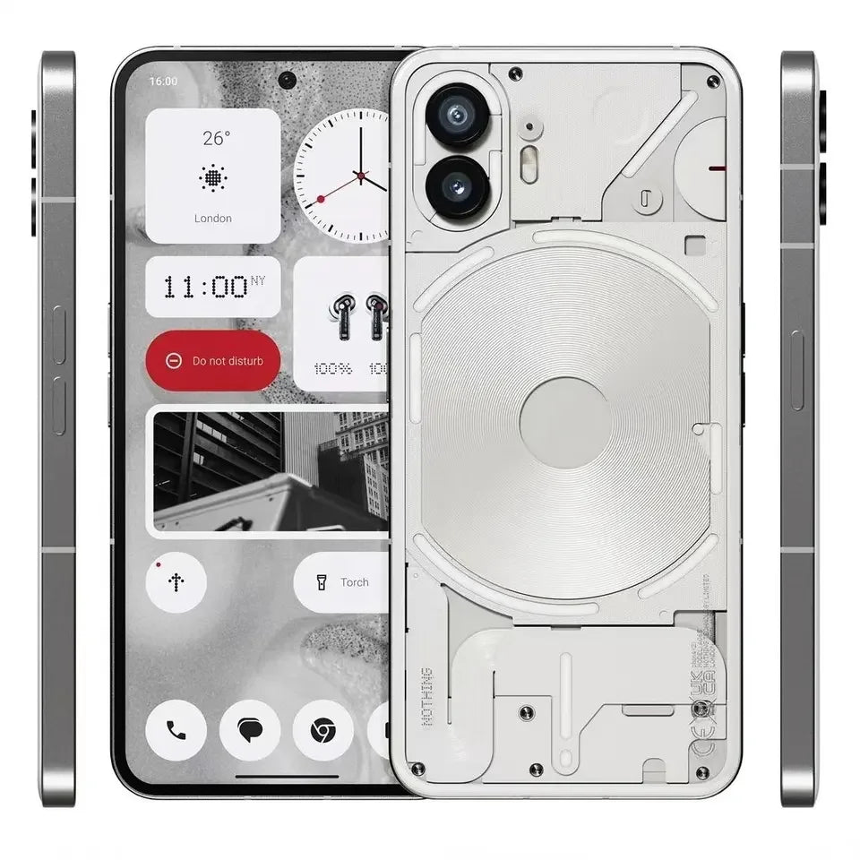 Original Nothing Phone 2 12GB+256GB/512GB Snapdragon 8+ Gen 1 6.7 Inch 4700mAH Android 13 Nothing Phone 2