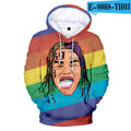 New Rapper Tekashi69 6ix9ine Tekashi 69 3D Print Women/men Hoodies Sweatshirts Harajuku Fashion Pullover Hooded Clothes