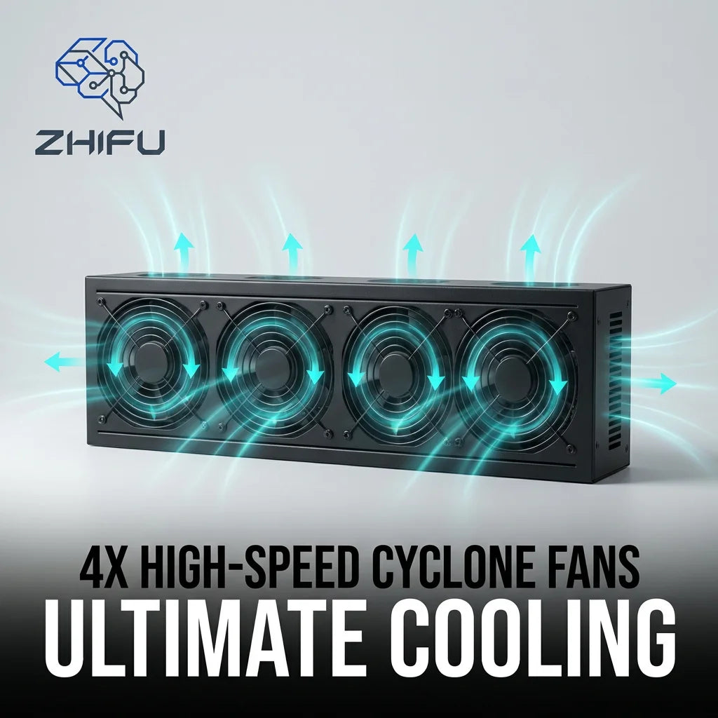 Factory Price Professional P30 4U Rackmount Metal Phone Farm Box Server Chassis 30 Ports USB Hub Power Supply App Testing Group