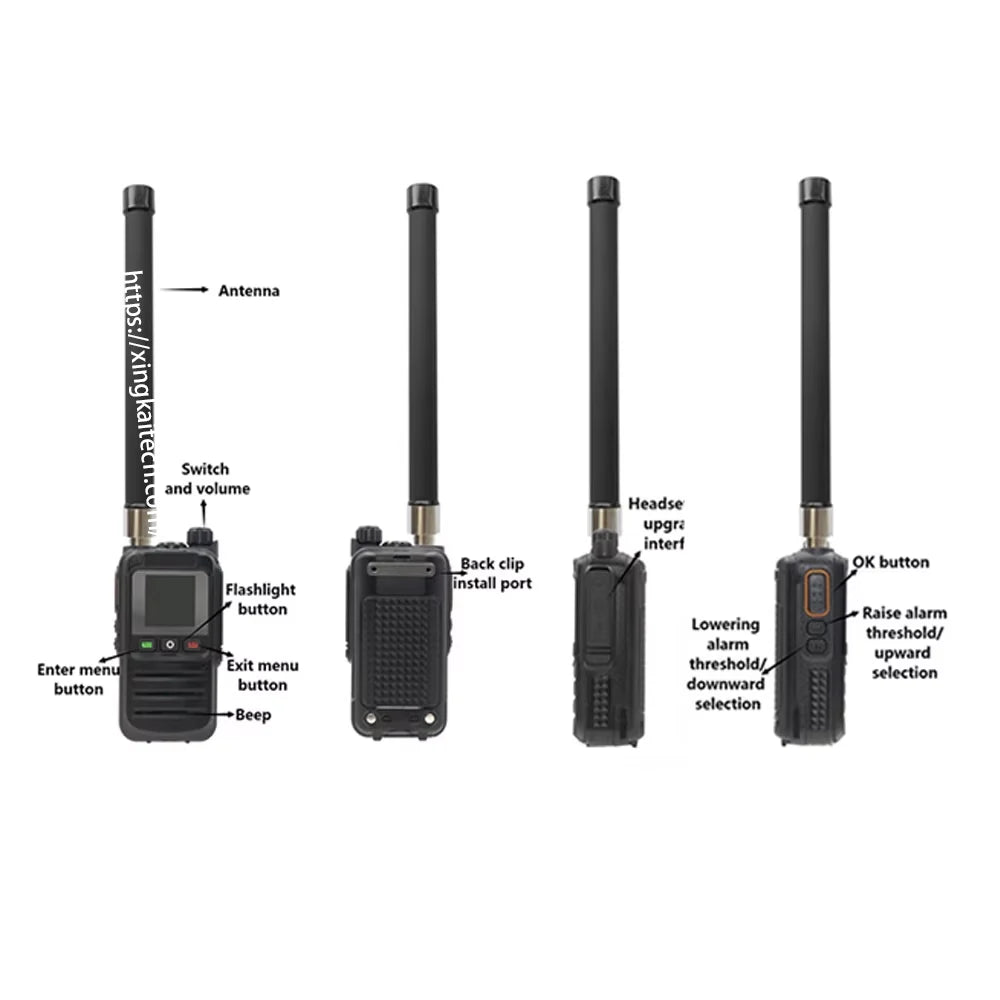 Portable Handheld Mobile Anti-Drone System Remote Control Drone Detection for Security & Protection