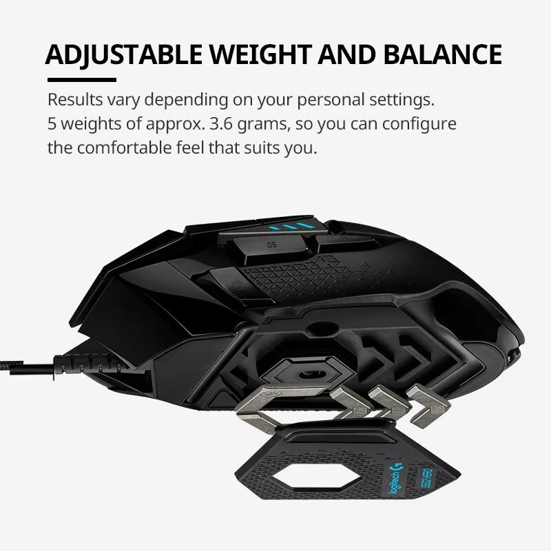 Logitech G502hero Wired Gaming Mouse G502 Esports Machinery Eat Chicken Macro CS Programming Peripheral