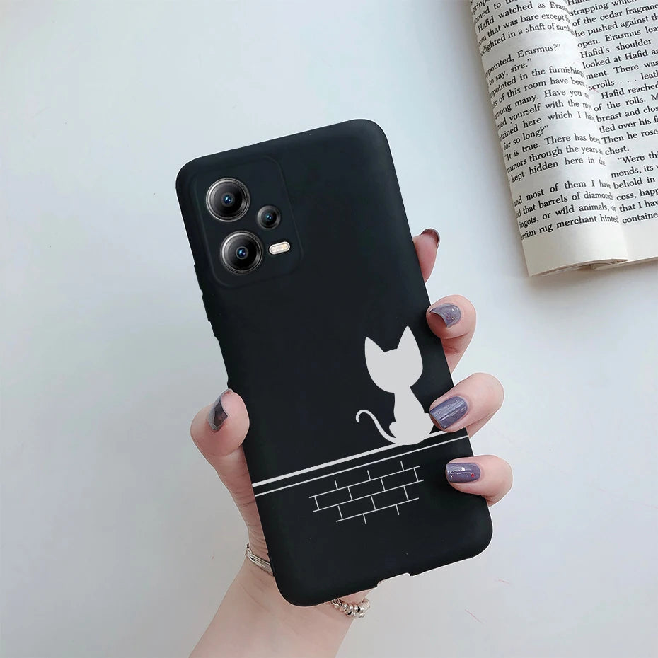 Poco X5 Case For Xiaomi Poco X5 Pro Soft Silicone Cover Cute Cartoons Phone Case For Xiomi Poco X5 Coque PocoX5 X 5 X5Pro Funda