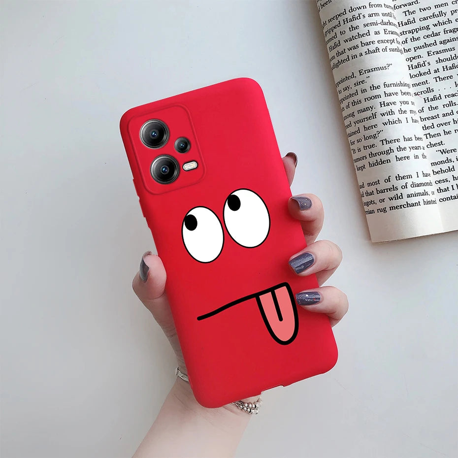 Poco X5 Case For Xiaomi Poco X5 Pro Soft Silicone Cover Cute Cartoons Phone Case For Xiomi Poco X5 Coque PocoX5 X 5 X5Pro Funda