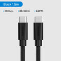 Hagibis USB C to USB C Cable  USB 4 Full Function Cable 80Gbps 240W Fast Charging 8K Video Cord For Thunderbolt 5 iPhone 17 Pro