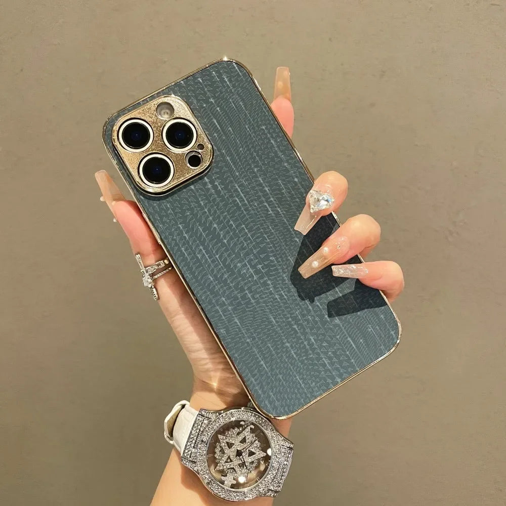 Luxury Leather Phone Cover For Redmi Note 14 5G 4G 14 Pro Plus Globe Case Shockproof TPU Funda For  Redmi Note 14 5G Globe Cases