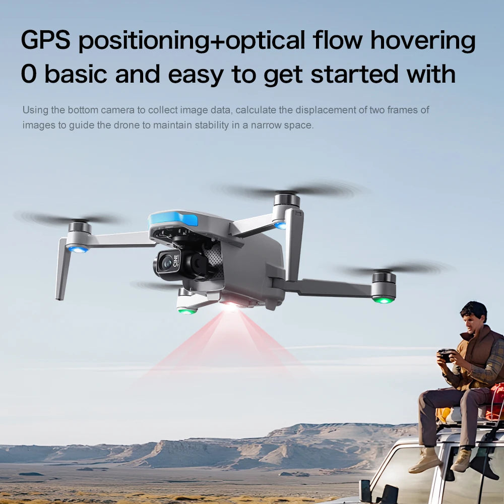 S-X1 MAX 4K Professional Drone With HD Camera 3-Axis Gimbal GPS Dron Brushless 5G WIFI Screen Remote Control RC Quadcopter Toys