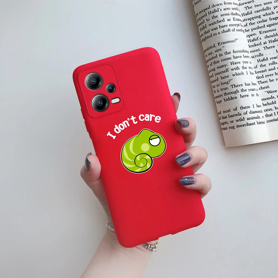 Poco X5 Case For Xiaomi Poco X5 Pro Soft Silicone Cover Cute Cartoons Phone Case For Xiomi Poco X5 Coque PocoX5 X 5 X5Pro Funda