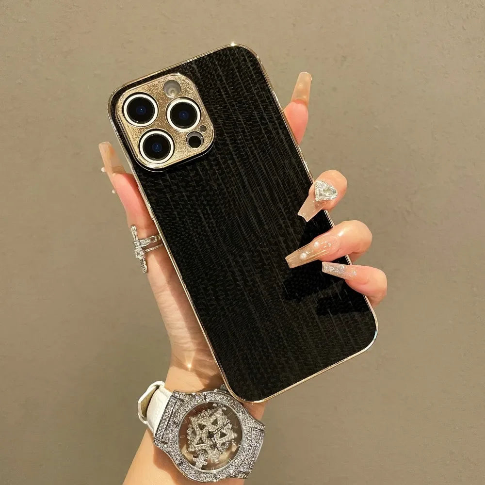 Luxury Leather Phone Cover For Redmi Note 14 5G 4G 14 Pro Plus Globe Case Shockproof TPU Funda For  Redmi Note 14 5G Globe Cases