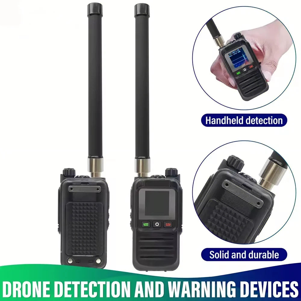 Portable Handheld Mobile Anti-Drone System Remote Control Drone Detection for Security & Protection