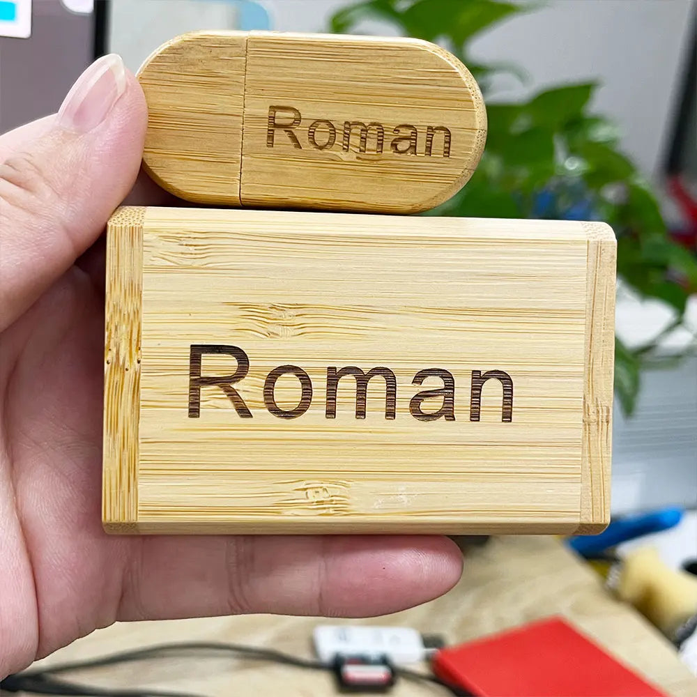 Free Logo 10PCS/LOT Wooden USB 3.0 Flash Drive 128GB High Speed Pen Drive 64GB 32GB Creative Gift Memory Stick U Disk for Laptop