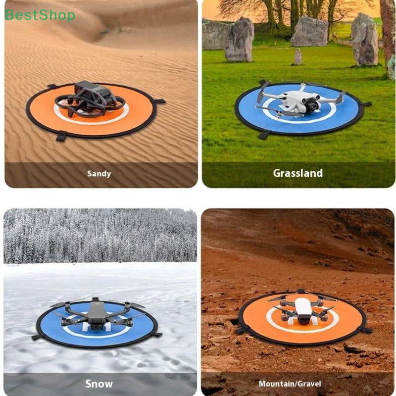 〔Rebecca〕Universal Drone Mat Quadcopters Accessor Foldable Landing Pads