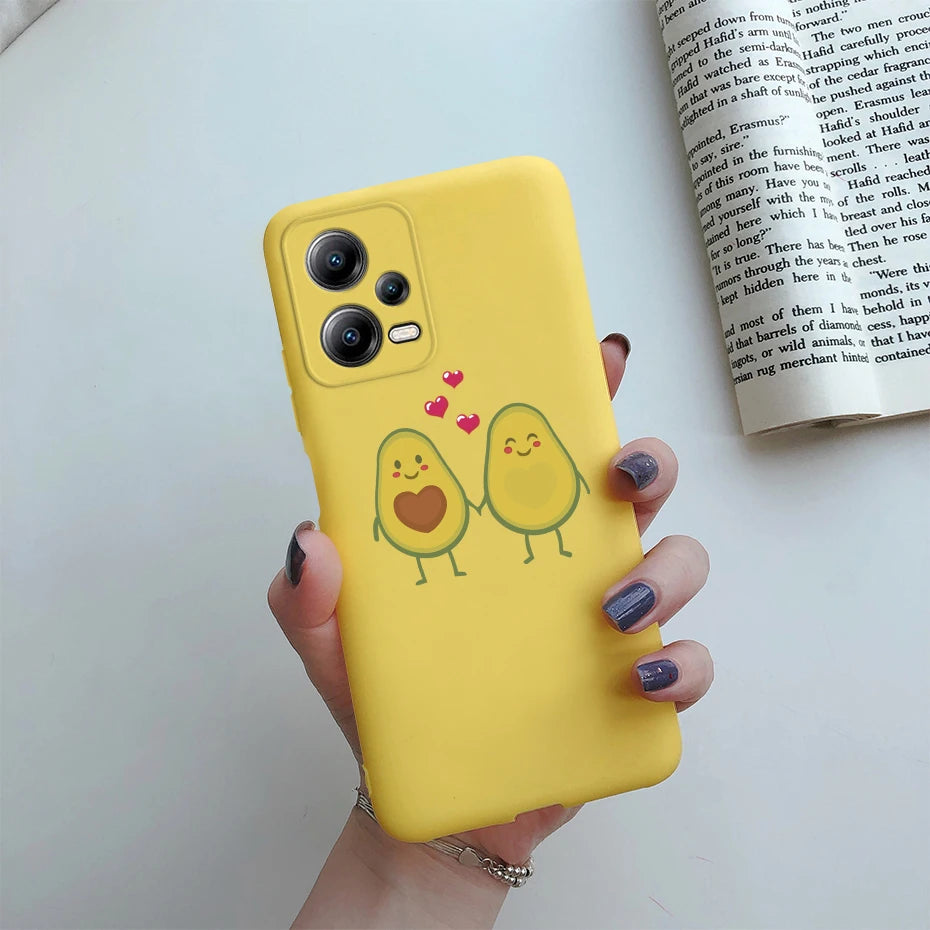 Poco X5 Case For Xiaomi Poco X5 Pro Soft Silicone Cover Cute Cartoons Phone Case For Xiomi Poco X5 Coque PocoX5 X 5 X5Pro Funda