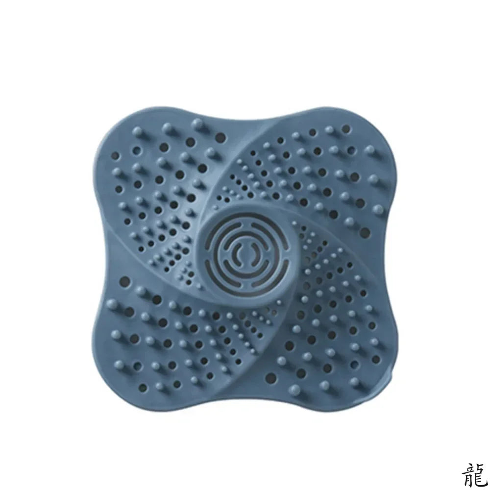 Shower Hair Filter Stopper Anti-blocking Hair Catcher Strainer Sewer Bathroom Floor Drain Cover Kitchen Sink Deodorant Trap Plug
