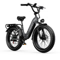 Cybervelo 26" Step-Thru Commuter, 1000W Peak 48V 25Ah Detachable Battery, Long Range 7-Speed Shift Electric Bike for Adult EK7