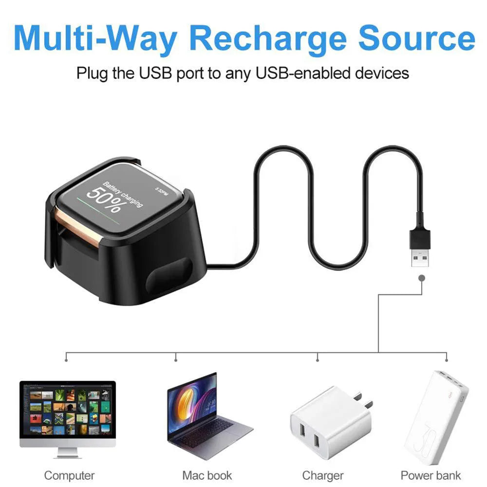 Portable USB Charging Cable Fast Charging Charging Dock Chargers Charger Dock Cradle Watch Charger