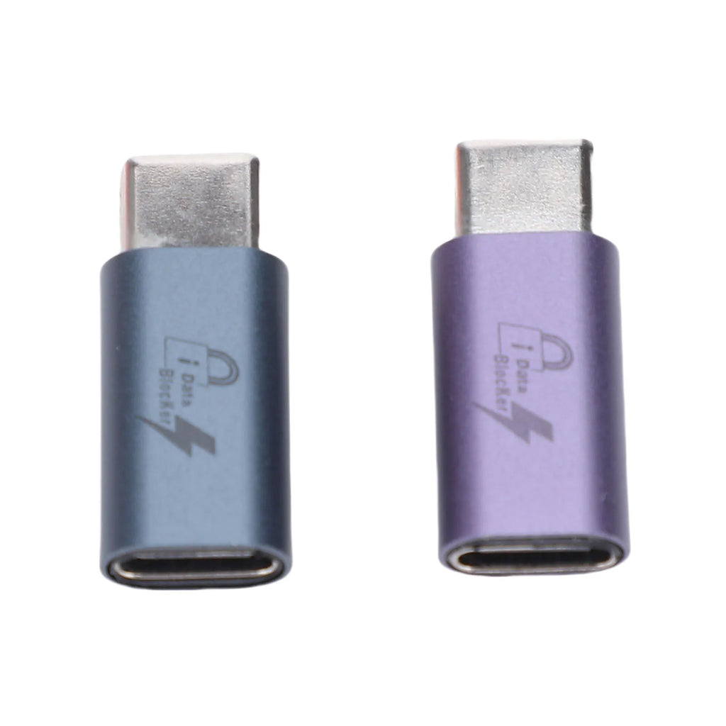 USB C to C Data Blocker Anti Juice Jacking Refuse Hacking USB Data Blocker Only for Safe Charging Mobile Phone Data Blocker