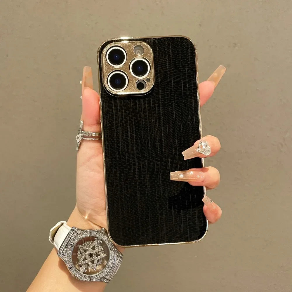 Luxury Leather Phone Cover For Redmi Note 14 5G 4G 14 Pro Plus Globe Case Shockproof TPU Funda For  Redmi Note 14 5G Globe Cases