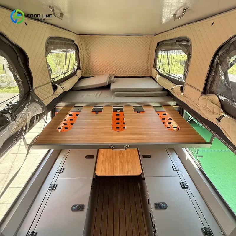 Pickup Truck Bed Camping Equipment Tent Detachable Camping Cabin Hard Camping Box