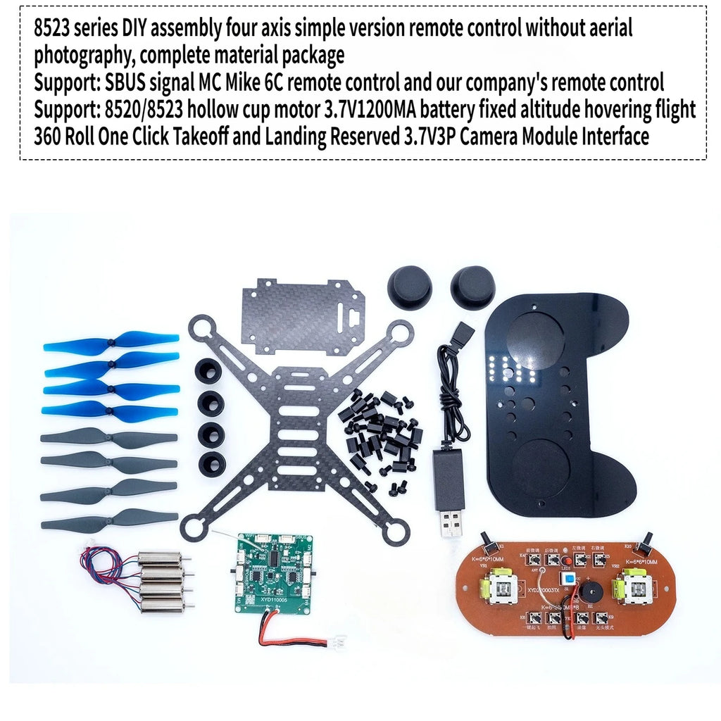 Drone DIY RC Aircraft Accessories Quadcopter Assembly Drone Model Set