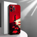 Handsome Red Uchiha Itachi Case for iPhone 13 12 11 17 Pro Max XS Max 7 8 17Air XR 15 16 14 Plus Black Soft Phone Cover