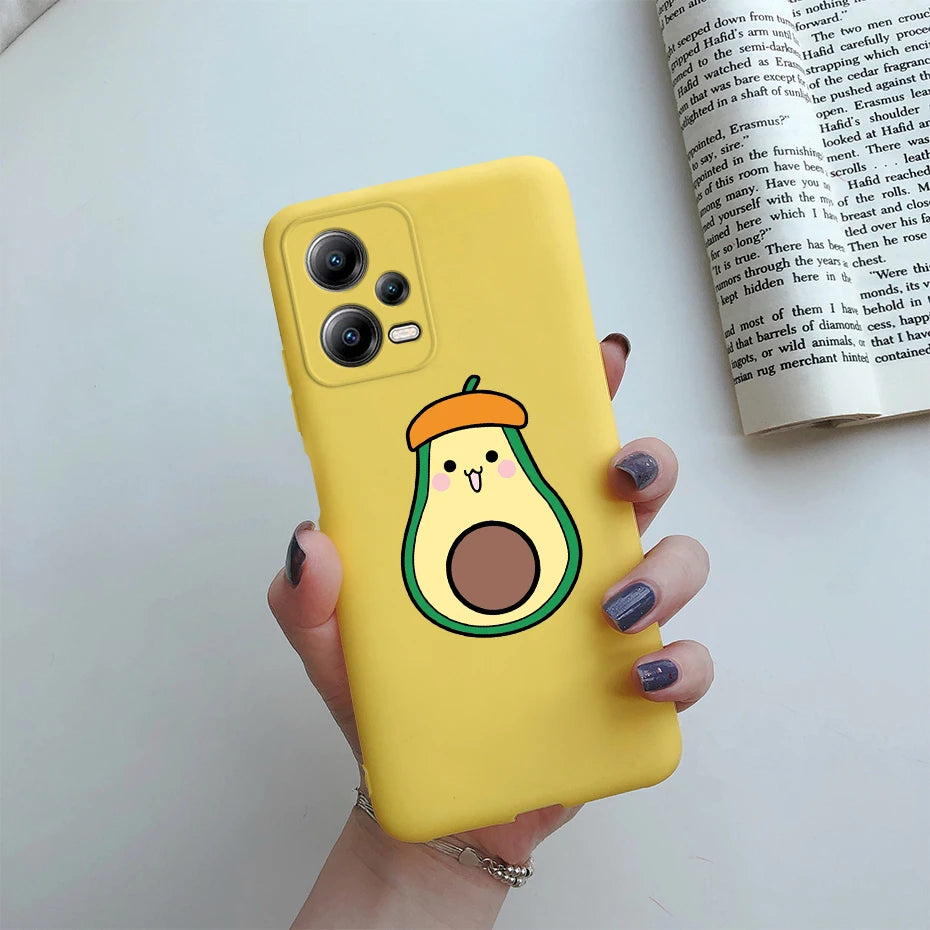 Poco X5 Case For Xiaomi Poco X5 Pro Soft Silicone Cover Cute Cartoons Phone Case For Xiomi Poco X5 Coque PocoX5 X 5 X5Pro Funda