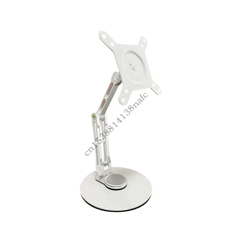 Adjustable Aluminum Desk Mount Monitor Stand For 19inch Screens With Foldable Design And 360 Degree Rotation 594F