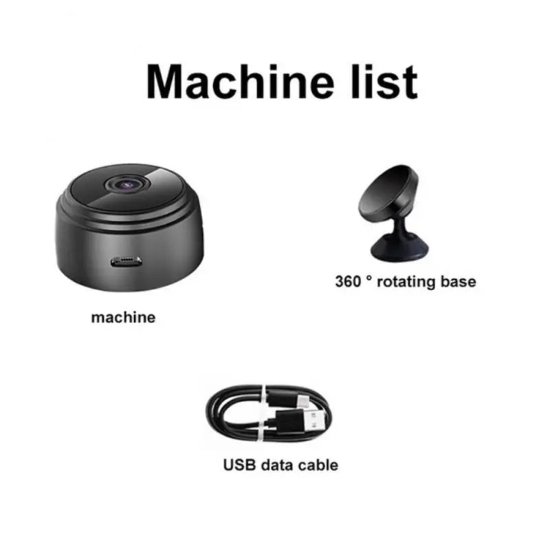 Mini Camera 1080P Clear Security Protection Lightweight Portable Premium Cams Motion Detection Wireless WiFi Surveillance Camera