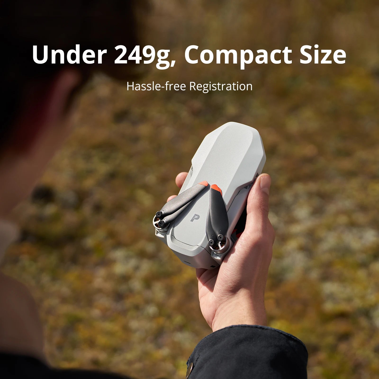 Potensic Drone ATOM 2 Fly More Combo 8K HDR Drone10KM Transmission, AI Tracking, 48MP Camera, Under 249g Foldable RC Quadcopter