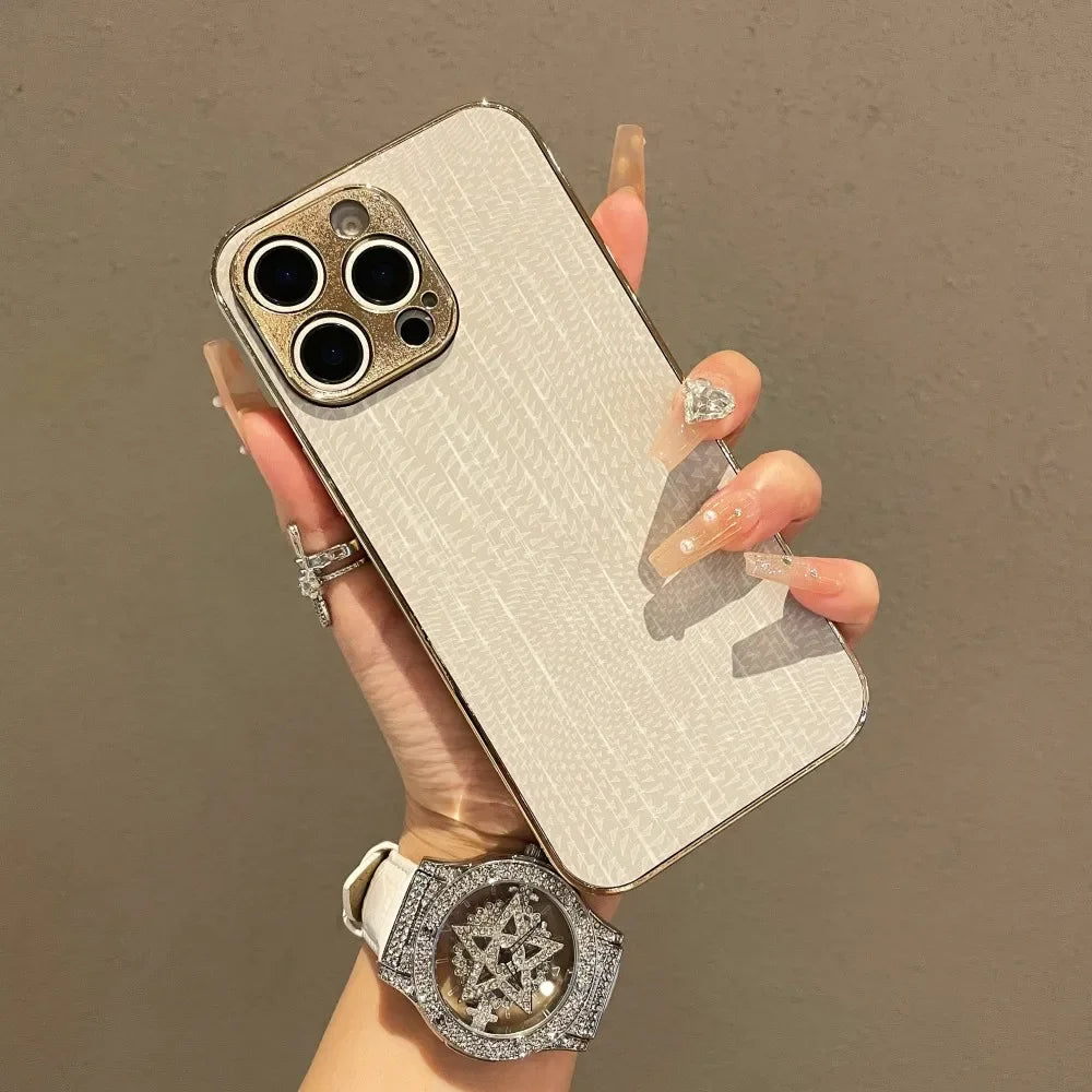 Luxury Leather Phone Cover For Redmi Note 14 5G 4G 14 Pro Plus Globe Case Shockproof TPU Funda For  Redmi Note 14 5G Globe Cases