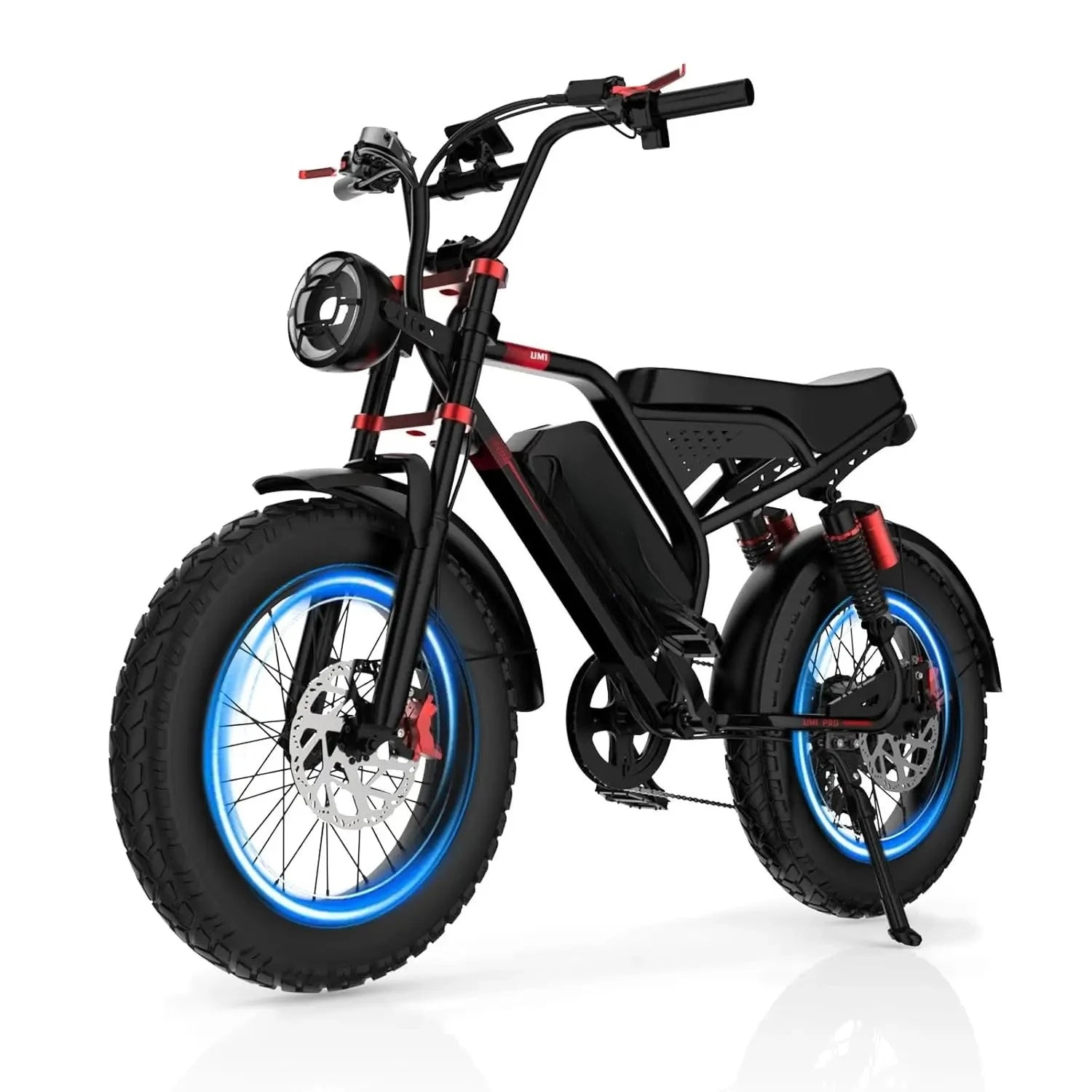 Electric Bike for Adults 1500W/2000W/3000W Peak,32/36/47MPH 20" Fat Tire Ebike, 48V 20AH/23AH/33Ah Removable Battery, Custom