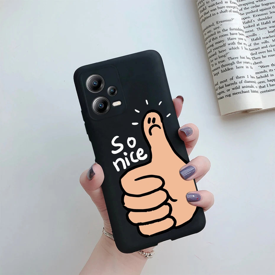 Poco X5 Case For Xiaomi Poco X5 Pro Soft Silicone Cover Cute Cartoons Phone Case For Xiomi Poco X5 Coque PocoX5 X 5 X5Pro Funda