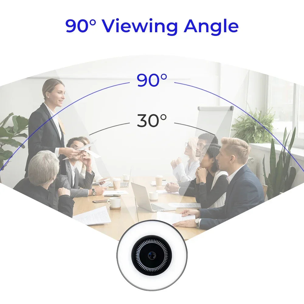 Webcam 2K mini camera web camera with microphone web camara for pc 1080p webcam mini pc camera focus usb cameras for computer