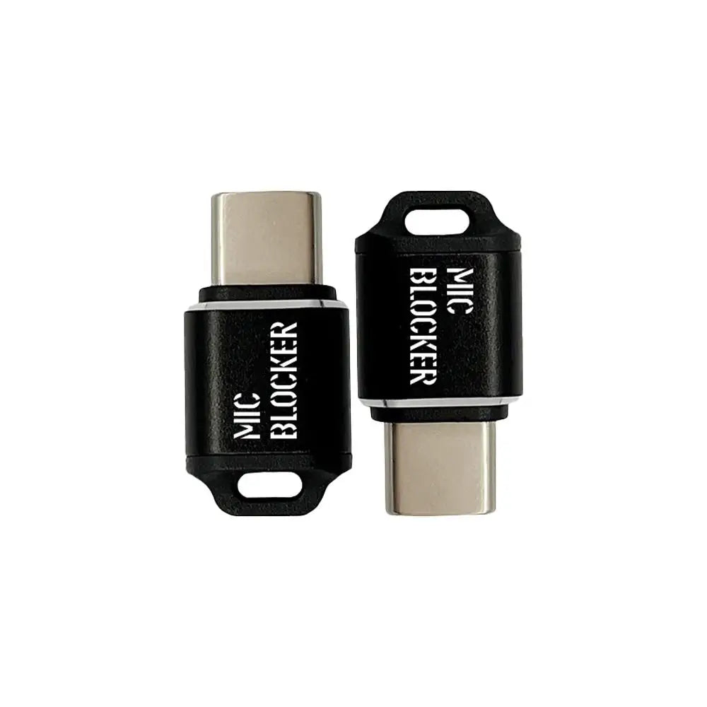New USB-C MIC Blocker Anti Eavesdropping Microphone Privacy Plug Keep Conversation Safe for Smartphones Tablets Laptops