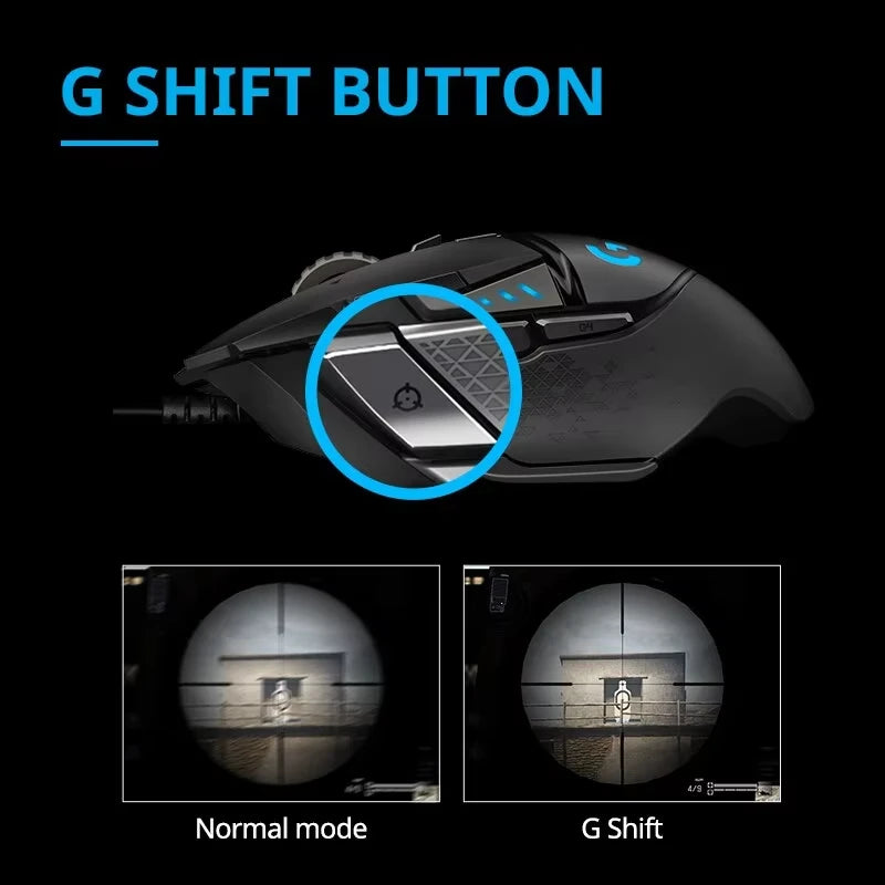 Logitech G502hero Wired Gaming Mouse G502 Esports Machinery Eat Chicken Macro CS Programming Peripheral