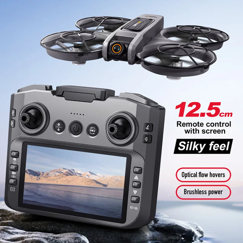 New S156 Drone Professional HD Dual ESC Camera FPV WiFi RC Dron Brushless Motor with Optical Flow Positioning Quadcopter Drone