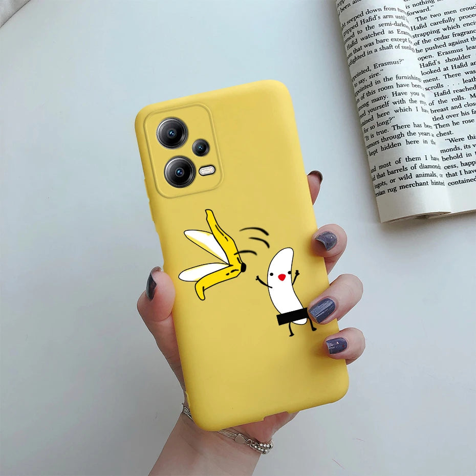 Poco X5 Case For Xiaomi Poco X5 Pro Soft Silicone Cover Cute Cartoons Phone Case For Xiomi Poco X5 Coque PocoX5 X 5 X5Pro Funda