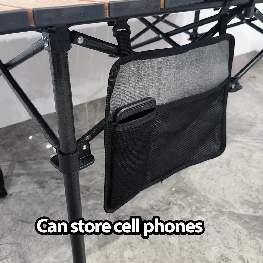 Table Side Storage Bag Outdoor Camping Organizer Bag for Camping Cart Camping Equipment