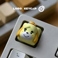 Tom Nook Isabelle Mechanical Keyboard Point Keycap 3D Printed Resin Custom Artisan Keycap PC Gaming Keyboard Anime Collect Gift