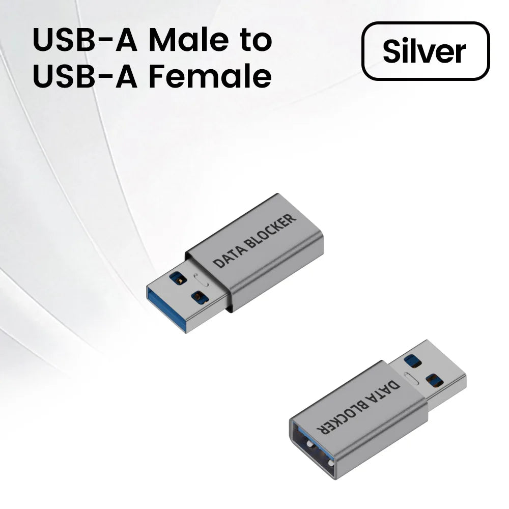 USB Data Blocker Anti Hacking Charge-Only Convenient Data Sync Blockers USB Defenders For Travel Charging Anti Privacy Leak