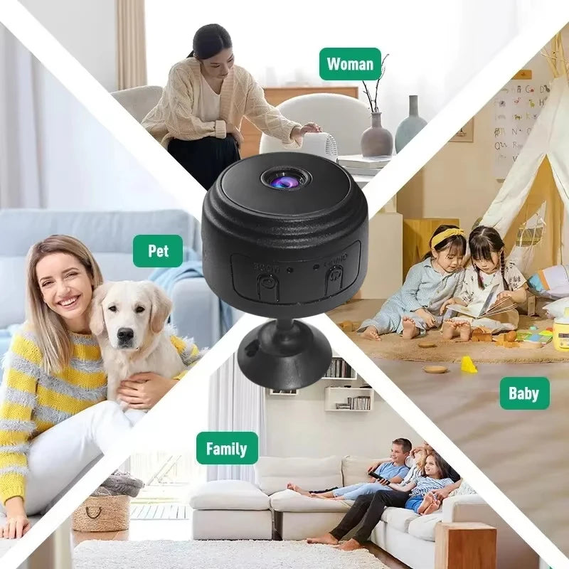 Mini Camera 1080P Clear Security Protection Lightweight Portable Premium Cams Motion Detection Wireless WiFi Surveillance Camera