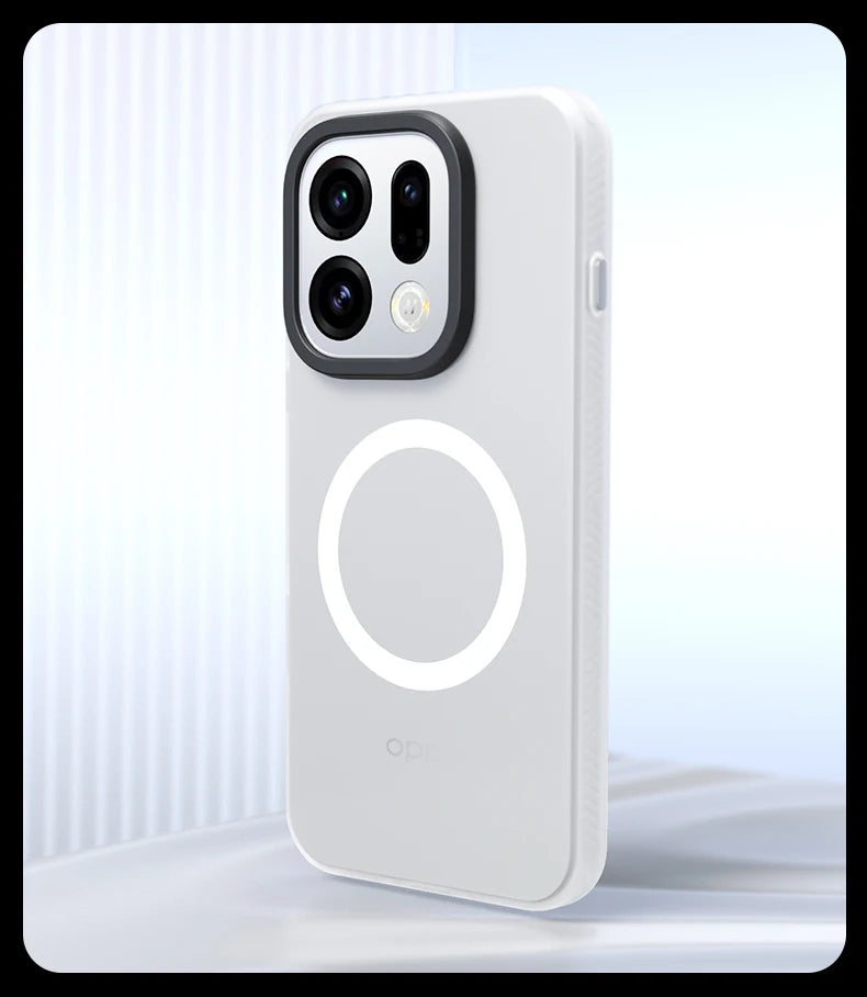 For OPPO Find X9 Pro FindX9 Case Luxury Skin-Touch Matte Magsafe Shockproof Back Cover For OPPO Find X9 Wireless Charging Funda