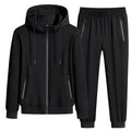 Plus Size tracksuits Men Sportswear Sets New Spring Autumn Clothing Hooded Pants Suit Male 2 Pieces Sweatshirt + Sweatpants 8XL