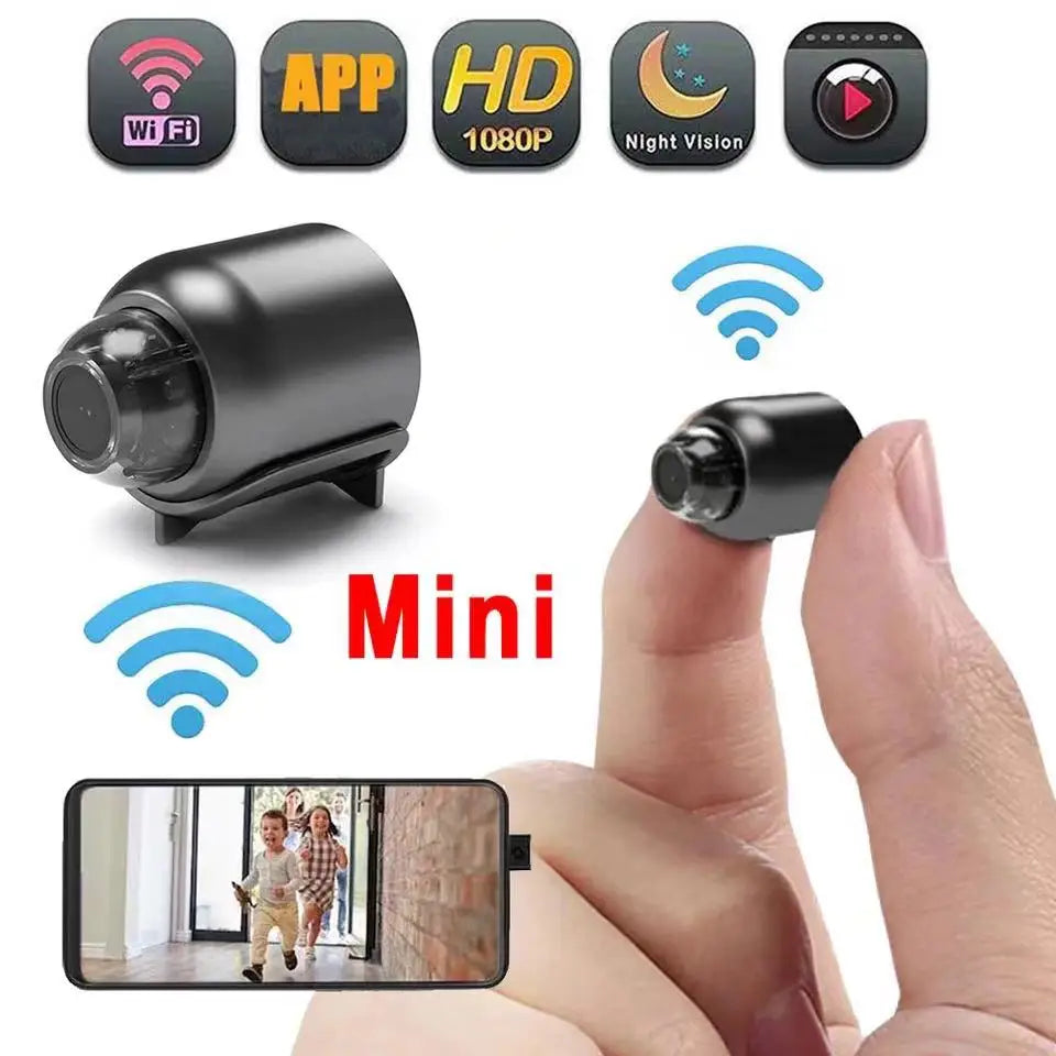 Mini Camera 1080P HD Wifi Night Vision Motion Detection Video Camera Home Security Camcorder Audio Video Recorder No Memory Card