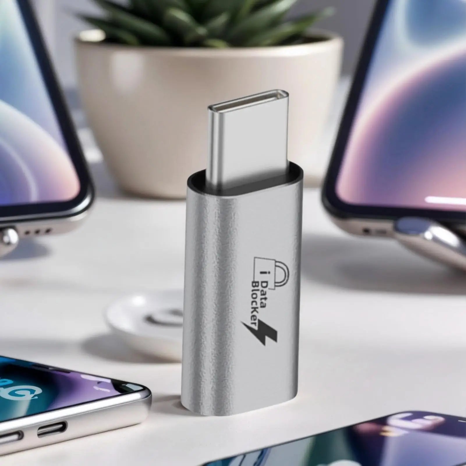 USB To Type C Data Shielding Adapter USB Port Privacy Protector Type-C Blocker Defender For PC Notebook Laptop Block