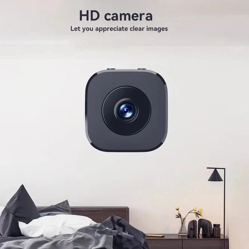 Mini Security Camera 4K Full HD Wireless WiFi Surveillance With 2 Way Audio Motion Detection Intelligent Infrared Night Vision