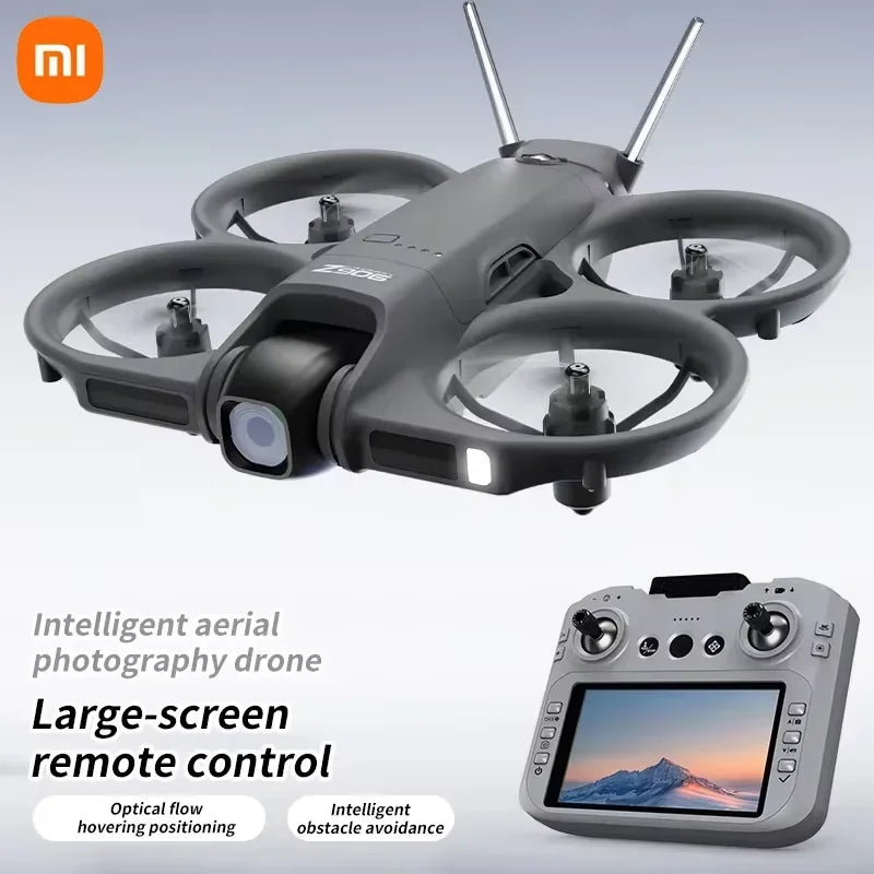 Xiaomi Z906 Drone 8K Aerial HD Intelligent Avoiding Obstacle with Larger Screen Remote Control Folding Brushless Power GPS Drone