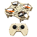 DIY Wooden Drones Kit with Stable Hovering Capability No Throttle Adjustment Needed Ideal for First Time Flyers