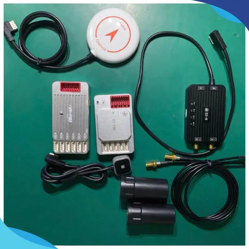 Drone Flight Controller VK V9-AG for Agriculture UAV, Pesticide Sprayer with Front Terrain Radar & Single/Double GPS