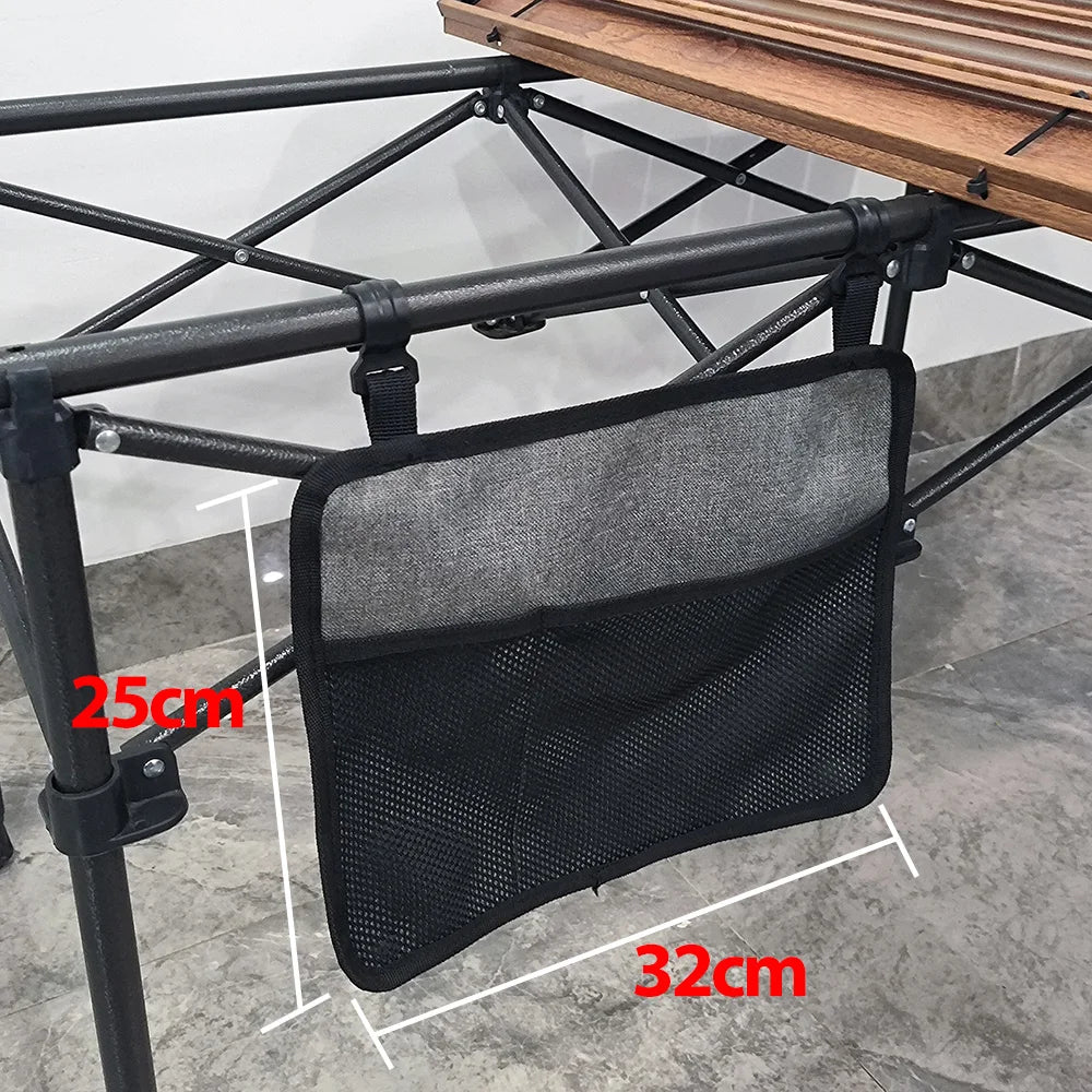 Table Side Storage Bag Outdoor Camping Organizer Bag for Camping Cart Camping Equipment